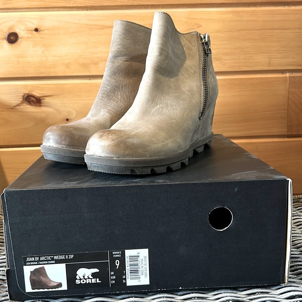 Sorel joan of arc wedge II zip